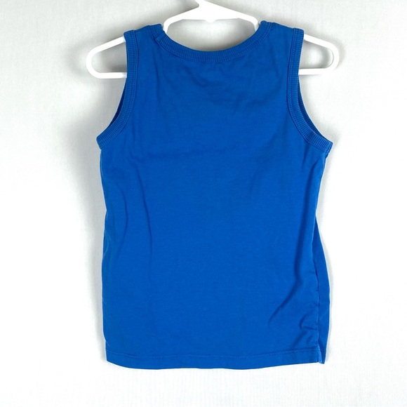 H&M Basic Organic Cotton Little Kid's Blue Tank Top - 2-4 Years - Picture 4 of 8